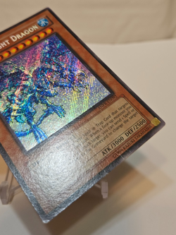 White Night Dragon ANPR-EN092 Secret Rare 1st Edition Yugioh 1581 - Image 5