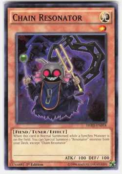 Chain Resonator HSRD-EN018 Yu-Gi-Oh 1st Edition Lightly Played - Image 2