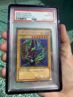 Dark Magician Yu-gi-oh 2003 PSA 10 POP 27 Booster Pack Tin BPT-007 *NEW CERT* 💎 - Image 1