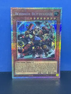 Whisker Blitzclique - 1st Edition Yu-Gi-Oh! - CORI-EN010 Starlight Rare - Image 1