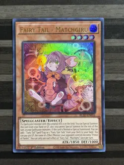 Yugioh | Fairy Tail - Matchgiru | BLZD | Ultra Rare | 1st Edition | NM - Image 1