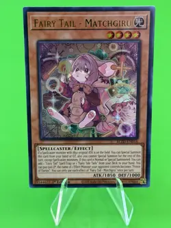 Yu-Gi-Oh Blazing Dominion Fairy Tail - Matchgiru Ultra Rare BLZD-EN016 NM!!! - Image 1