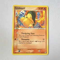 Nintendo Pokemon TCG Cyndaquil 54/115 EX Unseen Forces Common English - Image 1