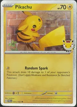 Pokemon - Pikachu (Pokemon Day 2026) 051/162 Miscellaneous Cards/Products - NM - Image 1