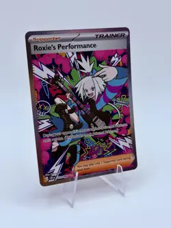 Roxie’s Performance Special Illustration Rare (SIR) Pokemon 121/086 Chaos Rising - Image 1