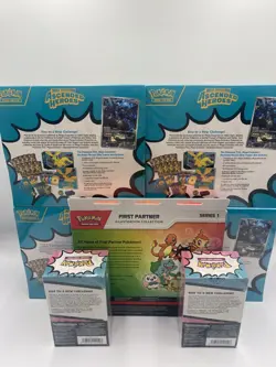Pokemon Ascended Heroes ETB's 4, Booster Bundle 2, First Partner Series 1 Sealed - Image 2