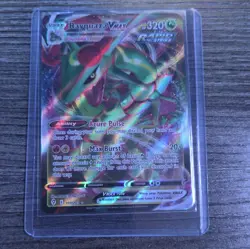 Pokemon TCG Rayquaza VMAX 111/203 Evolving Skies Full Art Holo UR 320 HP - Image 3