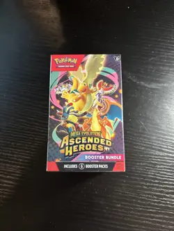 Pokemon Mega Evolution Ascended Heroes Booster Bundles SEALED - Image 1