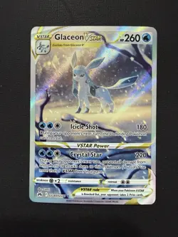 Pokemon TCG Glaceon VSTAR GG40/GG70 Crown Zenith Ultra Rare Holo English - Image 1