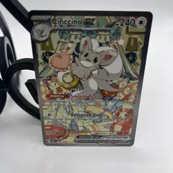 Cinccino Ex 119/086 Chaos Rising SIR Pokemon - Image 1