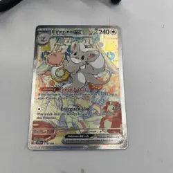 Cinccino Ex 119/086 Chaos Rising SIR Pokemon - Image 4