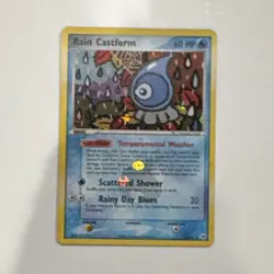 Nintendo Rain Castform 29/101 EX Hidden Legends Holo Rare EN 60 HP 2004 - Image 1
