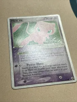 Pokemon Card - Mew ex [Tom Roos] (86/109) 2007 World Championships Promo *MP* - Image 2
