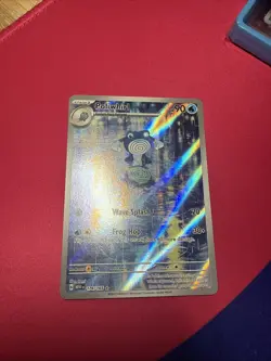 Pokemon TCG Poliwhirl Full Art 176/165 151 Card in NM/M Condition - Image 1