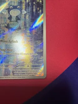 Pokemon TCG Poliwhirl Full Art 176/165 151 Card in NM/M Condition - Image 5