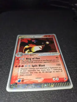 2003 Pokemon EX Sandstorm #99 Typhlosion EX HOLO RARE - Image 3