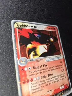 2003 Pokemon EX Sandstorm #99 Typhlosion EX HOLO RARE - Image 5