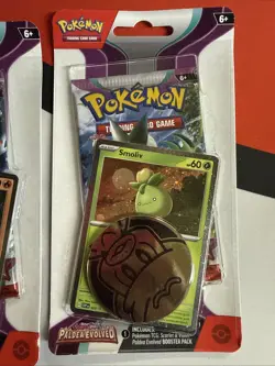Pokemon TCG S&V Paldea Evolved Single Pack Blister (set of two, Grow. + Smol.) - Image 3