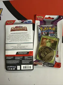 Pokemon TCG S&V Paldea Evolved Single Pack Blister (set of two, Grow. + Smol.) - Image 4