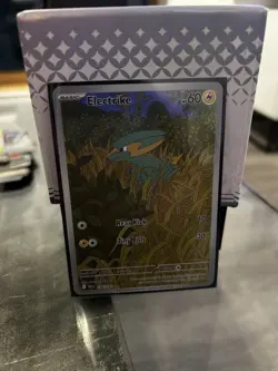 Pokemon TCG Electrike Illustration Card 196/182 Destined Rivals Series - Image 2
