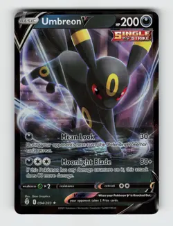 Umbreon V 094/203 Holo V Rare Evolving Skies Pokemon 2021 Near Mint - Image 1