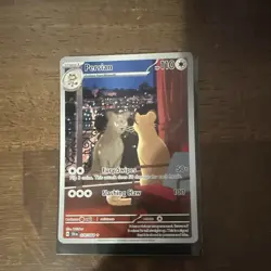 Pokemon TCG Persian 078/064 SV Shrouded Fable Illustration Rare Holo ENG 110HP - Image 1