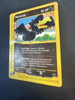 2003 Pokemon Skyridge Murkrow 79 /144 base - Image 3