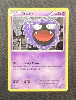 Gastly -XY132 XY Holo Pokemon English Black Star Promo Card 2016 - Image 1