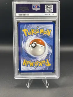 Pokemon Team Rocket's Moltres ex 208/182 SV10 Destined Rivals PSA 8 Full Art - Image 2