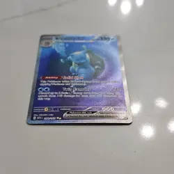 Blastoise ex 200/165 Pokemon 151 Scarlet & Violet SIR Special Illustration Rare - Image 3