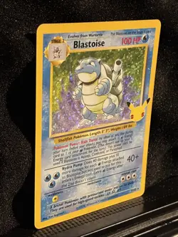 Pokemon TCG Blastoise Celebrations Card 2/102 25th Anniversary Edition Nm - Image 2