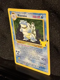 Pokemon TCG Blastoise Celebrations Card 2/102 25th Anniversary Edition Nm - Image 3