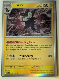 Luxray 071/193 Rare Paldea Evolved Pokemon Holo Near Mint - Image 1