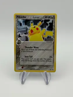 Pokemon 2006 Pikachu 035 Delta Species Holo Black Star Promos NM - Image 2