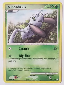 Nincada 108/146 LP - Legends Awakened Pokemon Card - Midori Harada Art - Image 1