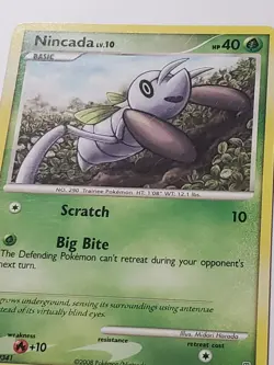 Nincada 108/146 LP - Legends Awakened Pokemon Card - Midori Harada Art - Image 2