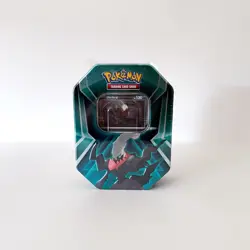 Pokemon TCG 2024 Darkrai Mighty Mysterious Tin. Factory Sealed/New 2024 Release - Image 1