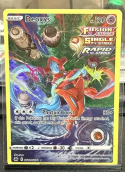 Pokemon Deoxys GG12/GG70 Crown Zenith Galarian Gallery Holo Ultra Rare - Image 1