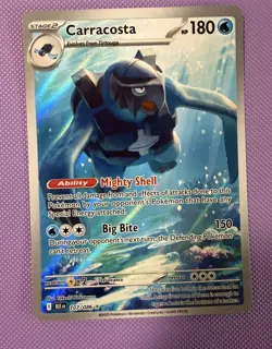 Pokemom TCG Carracosta 107/086 Holo Illustration Rare Black Bolt | Near Mint - Image 2