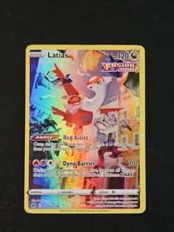 Pokemon Latias GG20/GG70 Crown Zenith Galarian Gallery Ultra Rare - Image 1