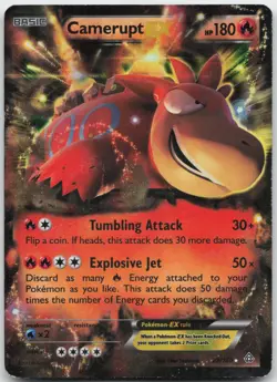 Camerupt EX 29/160 Primal Clash Pokemon - Image 1