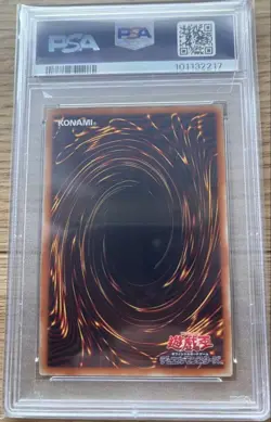 Yu Gi Oh Crusadia Equimax PSA 10 20th Secret Rare Collector Card - Image 2