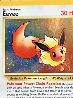 Eevee 11 Black Star Promo Pokemon WOTC SWIRL NM - Image 4