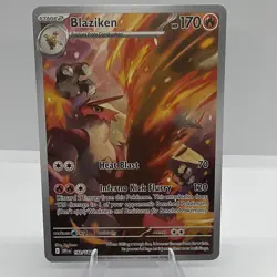 Pokemon TCG Blaziken 192/182 SV10 Destined Rivals IR FA Holo ENG 170 HP - Image 1