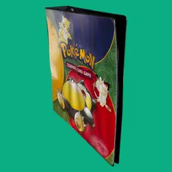 Pokemon Ordner Ringordner Binder Vintage 1999 TCG Trading Card Game G51607 - Image 2