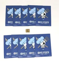 10 Card sleeves Sanji pirate Flag One Piece Official Limited Japanese - Image 1