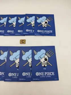 10 Card sleeves Sanji pirate Flag One Piece Official Limited Japanese - Image 3