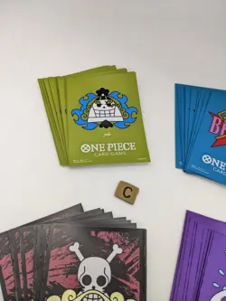 10 Card sleeves Set Robin Franky etc pirate Flag One Piece Limited Japanese - Image 5