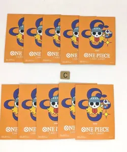 10 Card sleeves Nami pirate Flag One Piece Official Limited Japanese - Image 1