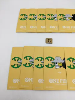 10 Card sleeves Usopp pirate Flag One Piece Official Limited Japanese - Image 2